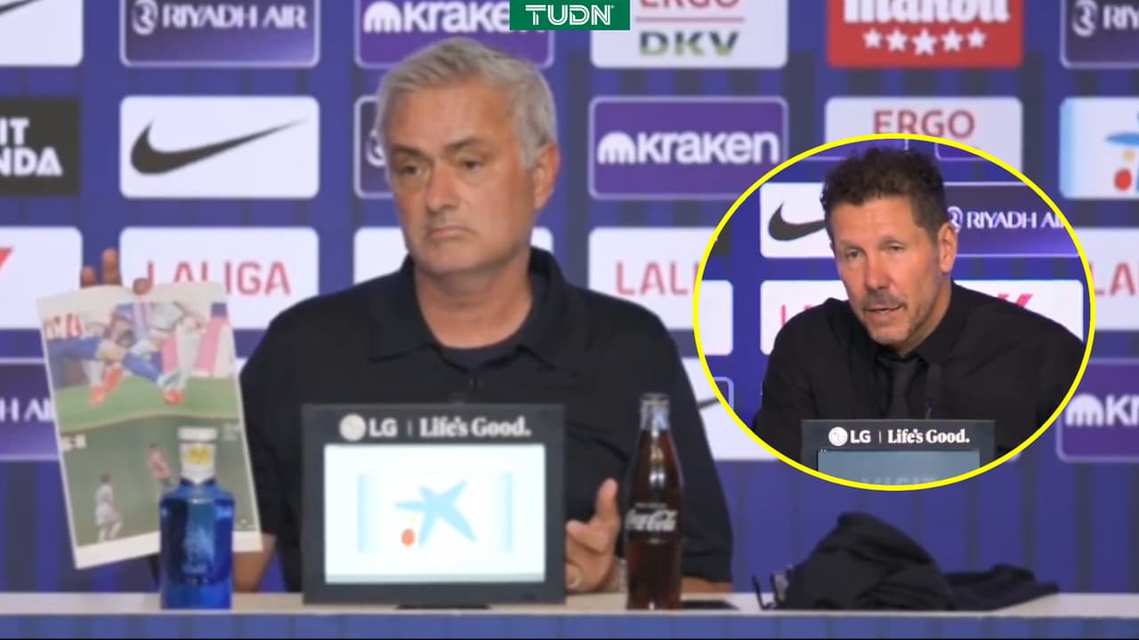 Mourinho explota contra el arbitraje tras perder derbi ante Atlético de Madrid