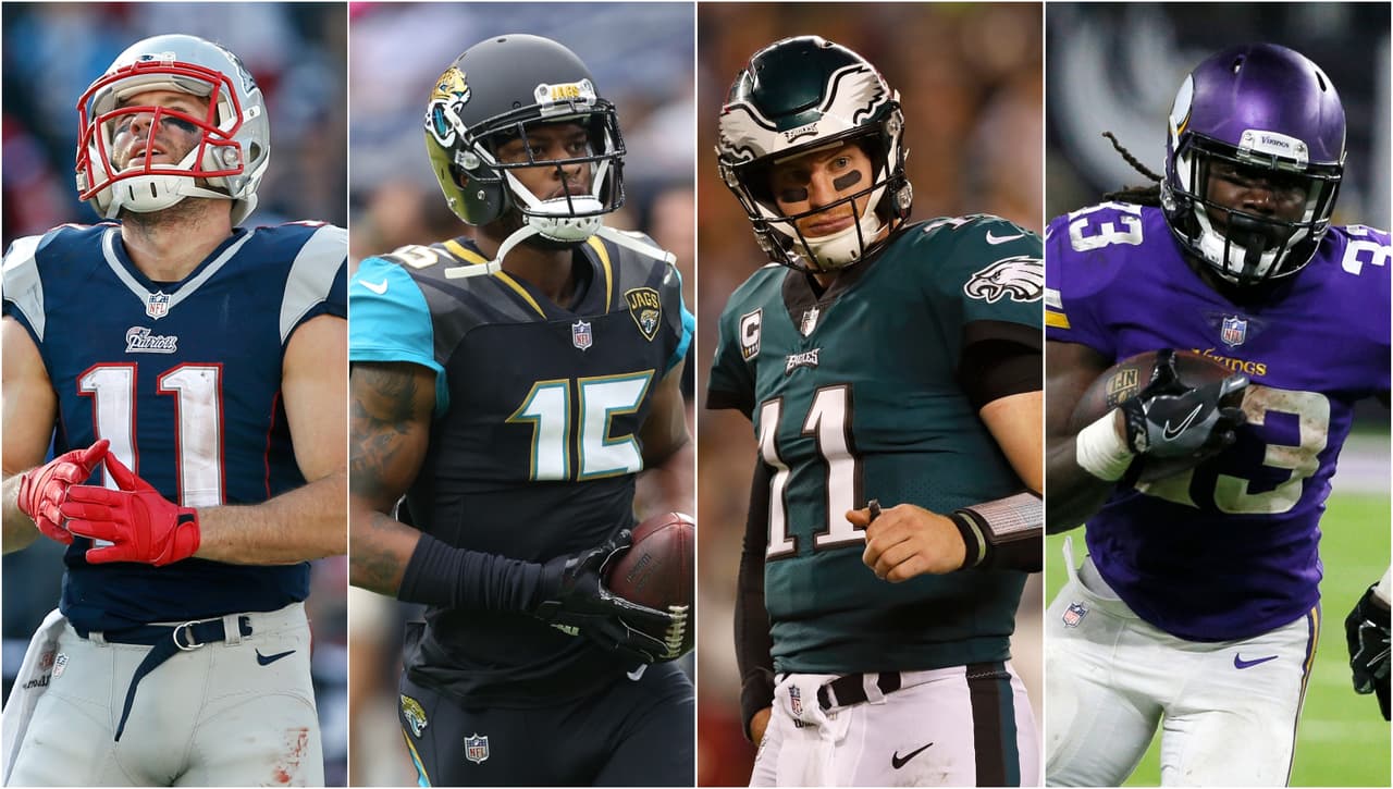 Patriots, Jaguars, Eagles y Vikings llegaron lejos superando lesiones de jugadores clave