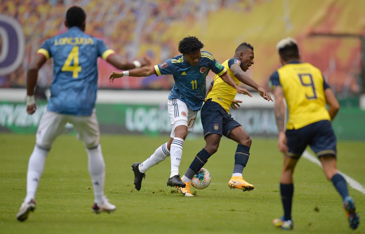 Los ecuatorianos pasaron por encima de Colombia al pegarles 6-1 con goles de Robert Arboleda, Ángel Mena, Michael Estrada, Xavier Arreaga, Gonzalo Plata y Pervis Estupiñan.
