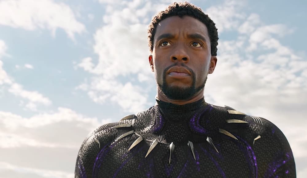 Chadwick Boseman como T´Challa en el MCU