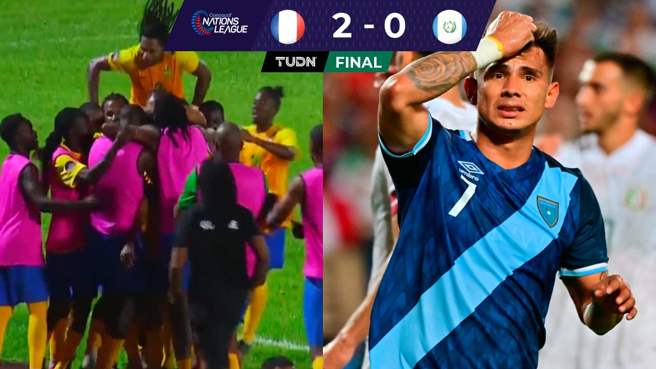 ¡Con el pie izquierdo! Guatemala cae en su debut en la Nations League