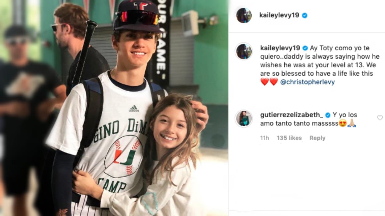 <b><a href="https://www.instagram.com/p/B7epua6HHBC/" target="_blank">"Somos muy bendecidos de tener una vida como esta"</a></b>, concluyó la menor, dando muestras de su gran sensibilidad a pesar de su corta edad.