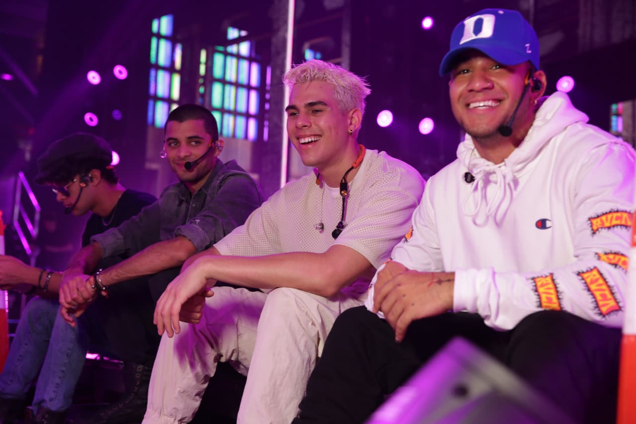 Richard fue el único de la
<i>boy band</i> que llevó una gorra como parte de su look.