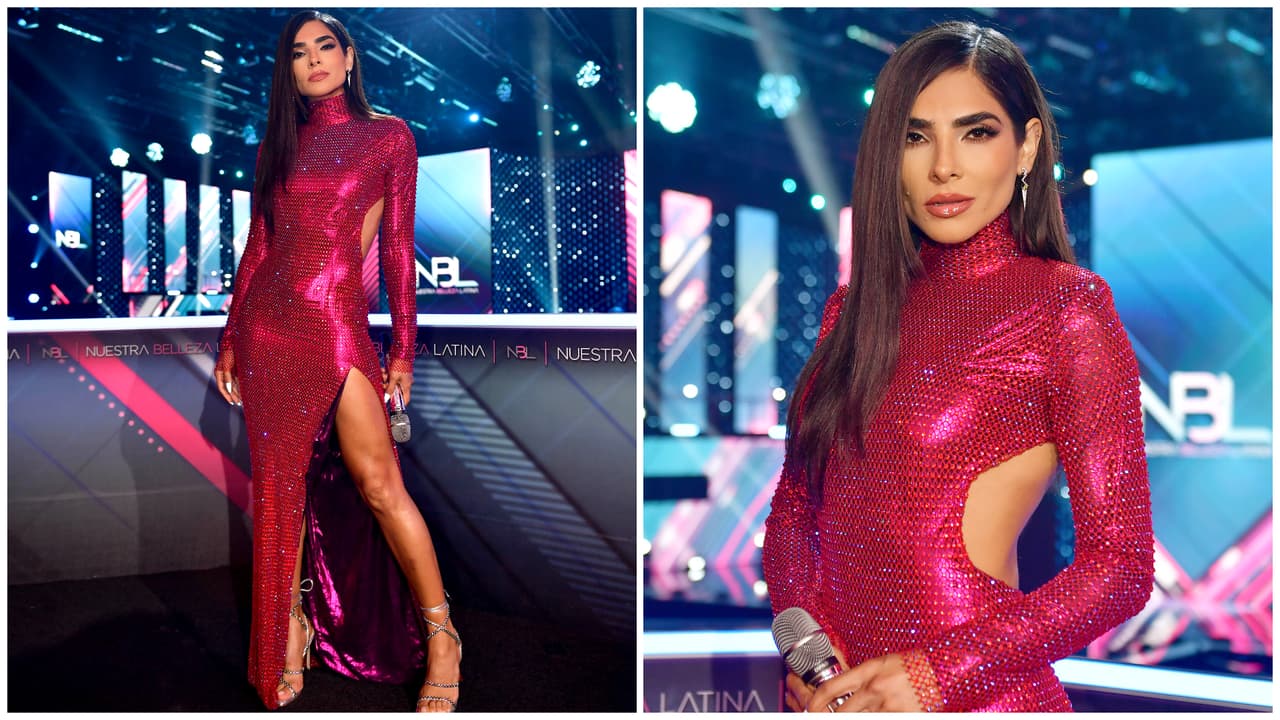 Look de Alejandra Espinoza en la cuarta gala de NBL