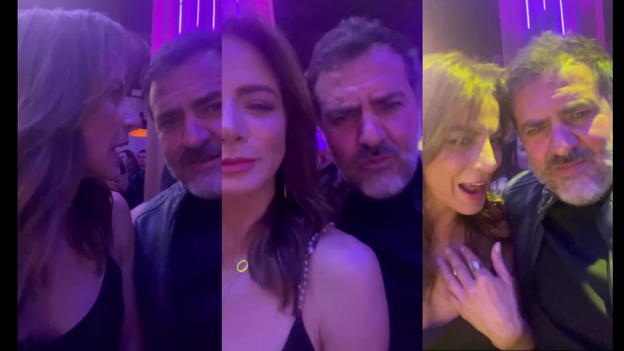 Silvia Navarro le reclamo a Flavio Medina mientras le cantaba al ritmo de Yuri