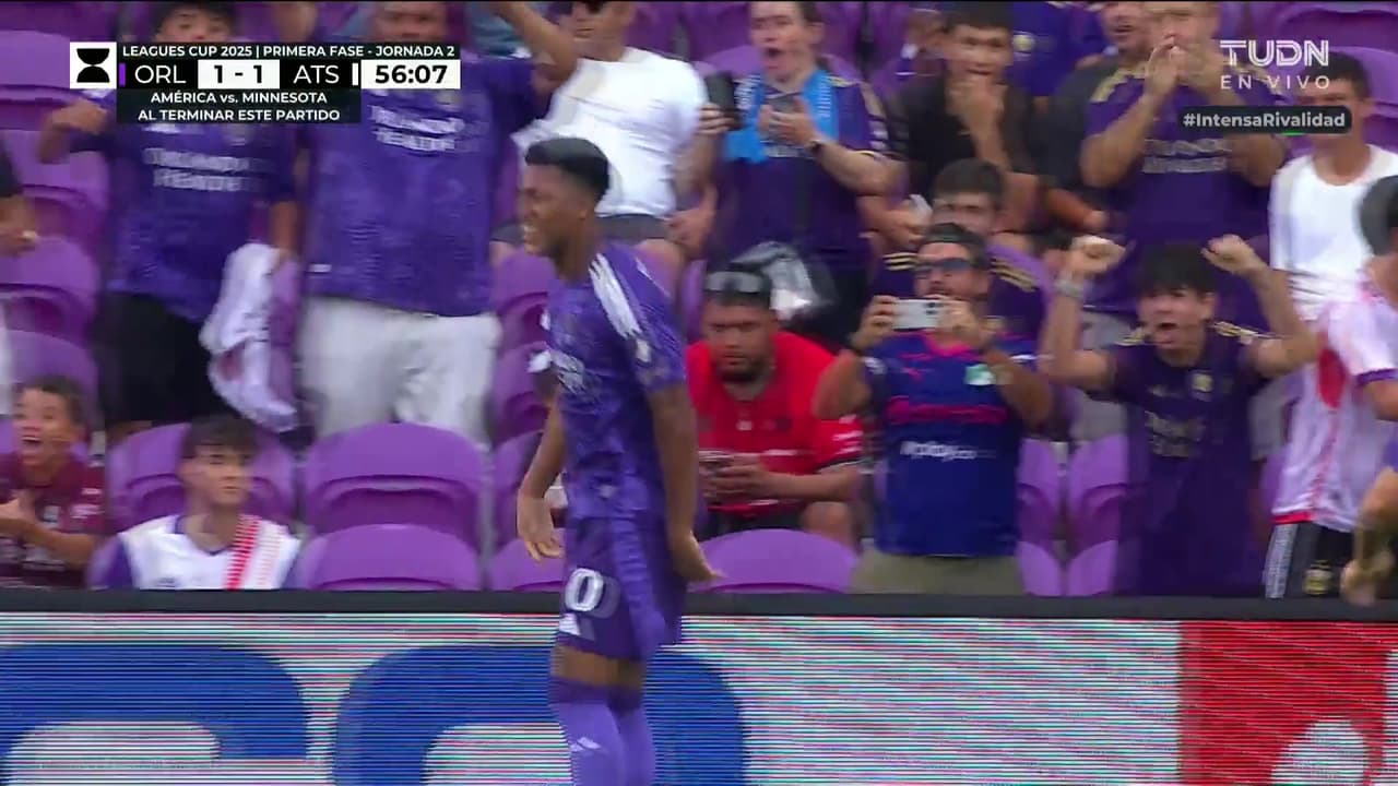 ¡Gol de Orlando City! Velocidad pura para que Ojeda ponga el 2-1