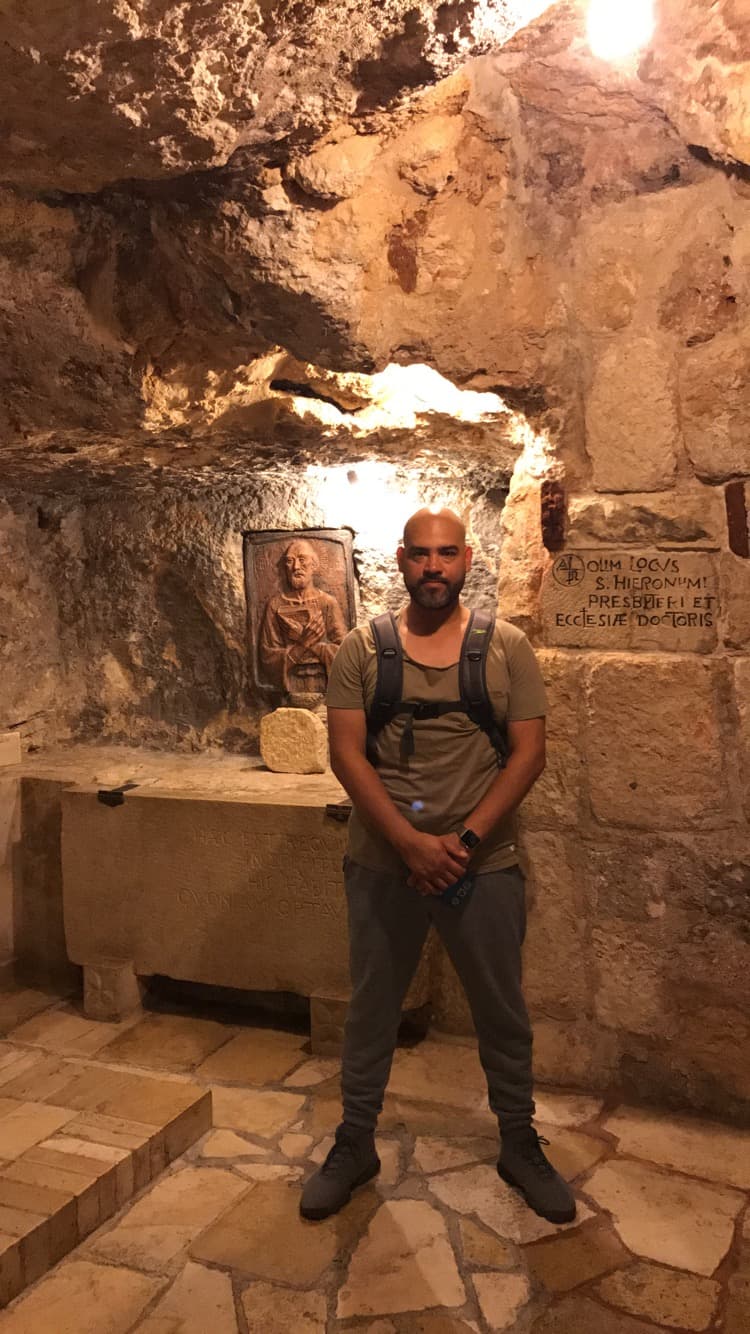 Así fue la visita de Raúl 'El Pelón' por los lugares más impresionantes de Tierra Santa.