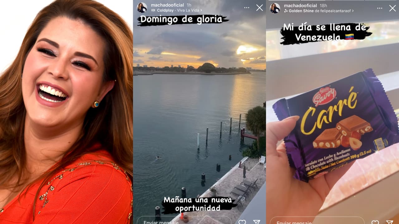 Estas fueron algunas imágenes que Alicia Machado publicó en Instagram solo un día después de informar que "presentaba problemas de salud".