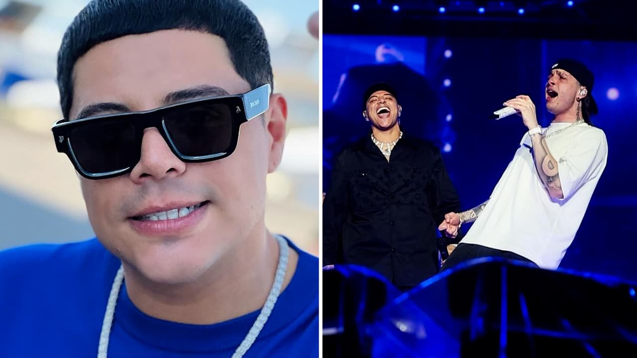 Eduin Caz regresó a los escenarios sin Grupo Firme, pero sí con Peso Pluma: ¿Dejará la agrupación?