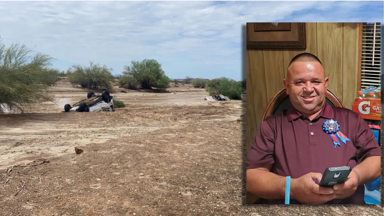 “Murió haciendo lo que él hacía, ayudar a las personas”: hispano es arrasado por inundaciones en Gila Bend