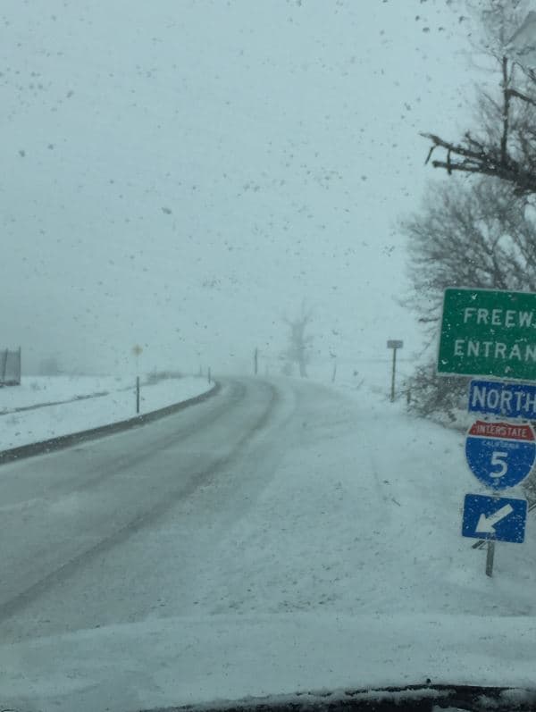 Recuerde tomar sus precauciones al conducir en este tipo de condiciones.