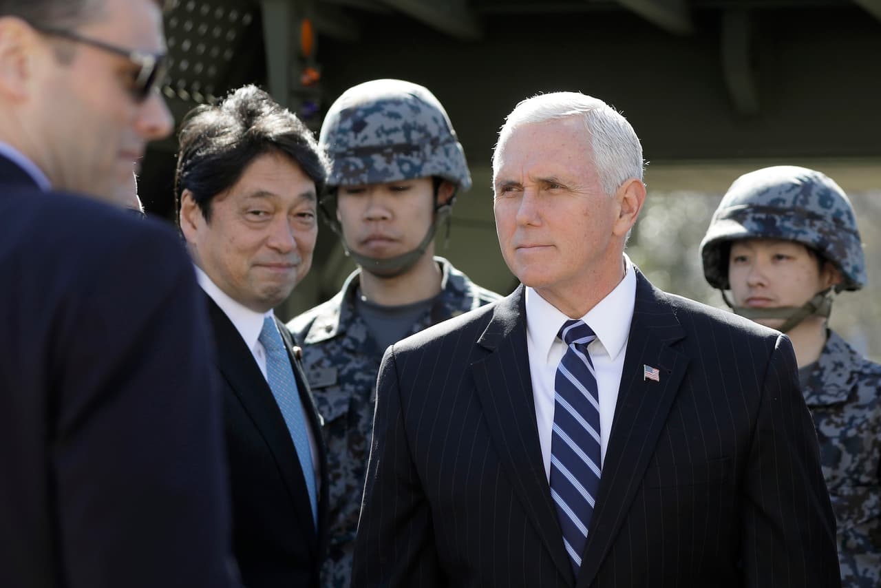 Estados Unidos prepara sanciones "más duras y agresivas" contra Corea del Norte, anuncia Pence