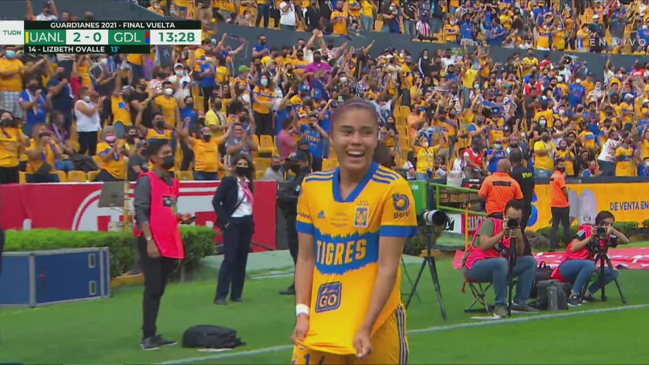 ¡Quieren el campeonato! Sierra asiste y Lizbeth Ovalle pone el 2-0