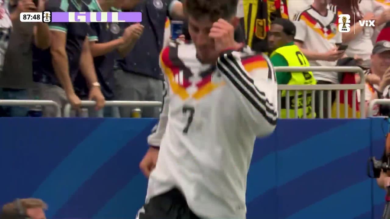 ¡Doblete de Havertz! Séptimo gol de Alemania en la recta final
