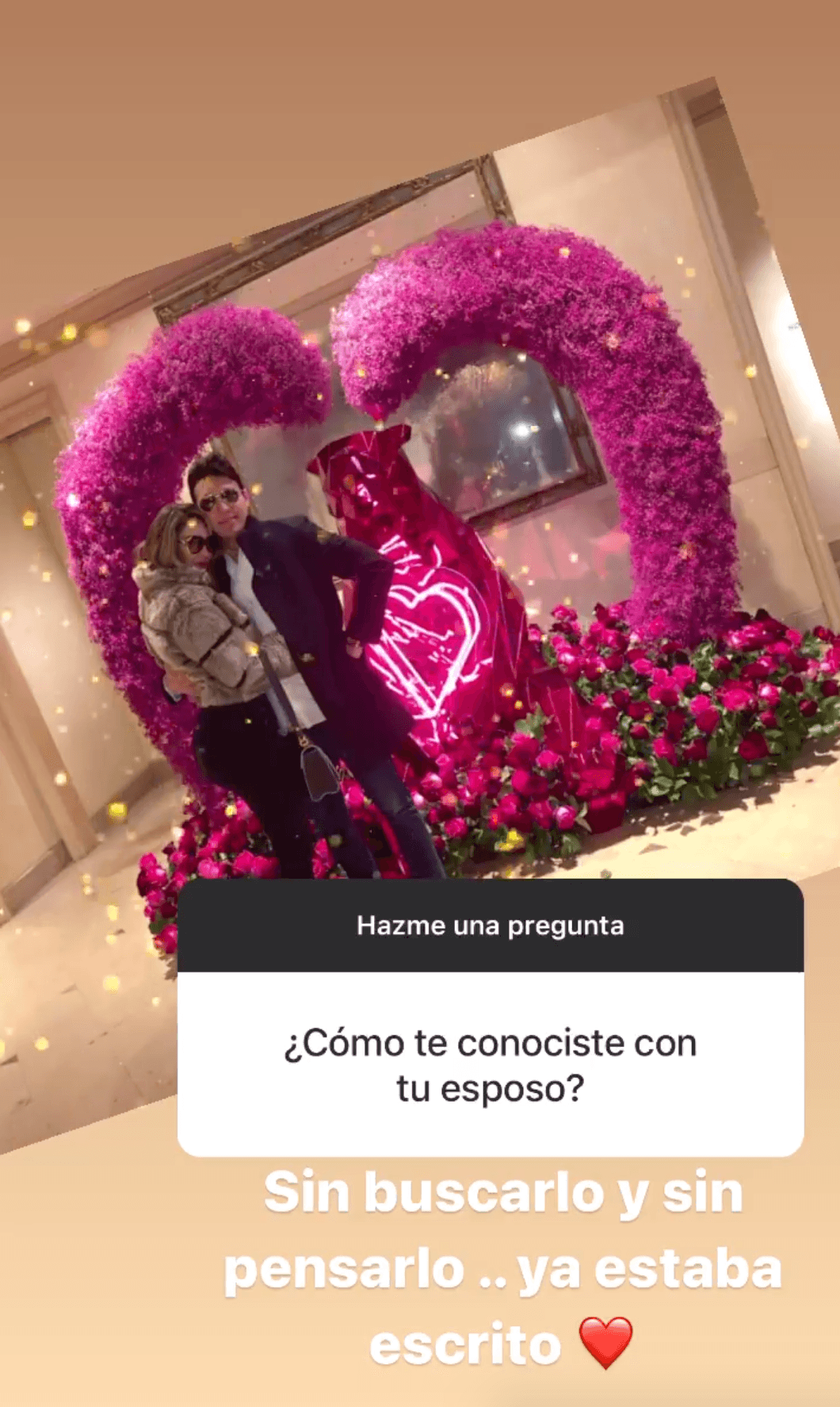 A la pregunta de cómo lo conoció, Ninel Conde se aseguró de no revelar algún detalle. Sólo consignó que así estaba dispuesto.