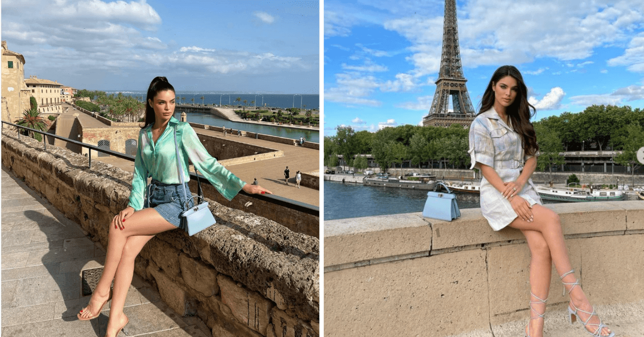 La lujosa colección de bolsos de Nadia Ferreira