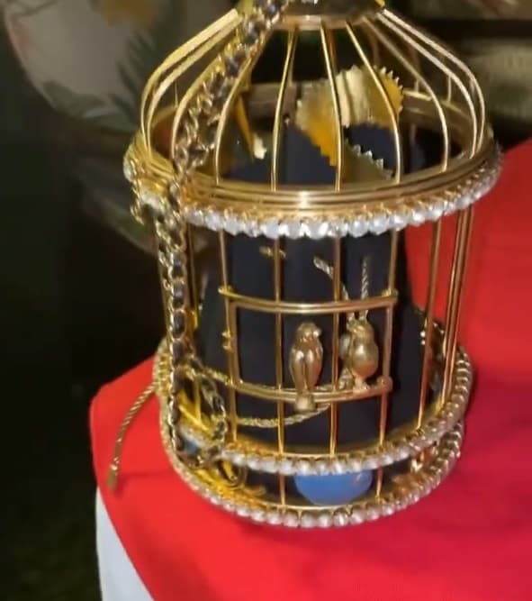 Además, ese mismo día recibió un bolso Chanel en forma de jaula para aves que costó 20 mil 500 dólares.
