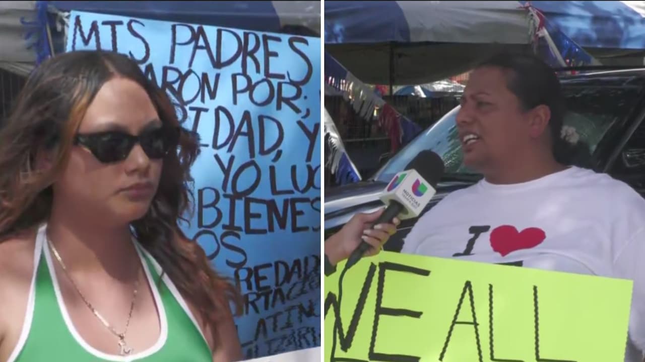 Manifestantes de Tampa alzan su voz contra deportaciones masivas 
