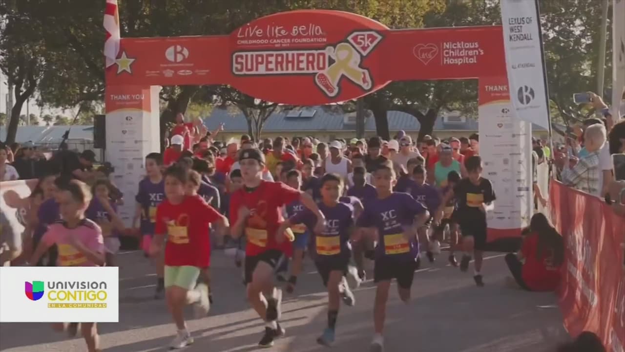 La Fundación Live Like Bella invita a la comunidad a su caminata anual "Superhero 5K" para ayudar a combatir el cáncer pediátrico
