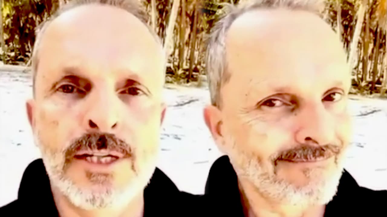 Miguel Bosé responde desde la playa a quienes especulan sobre su estado de salud