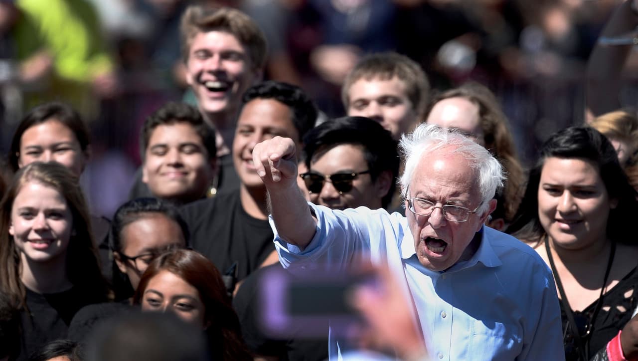 Sanders se perfila como el favorito en California a menos de tres semanas del 'Supermartes'