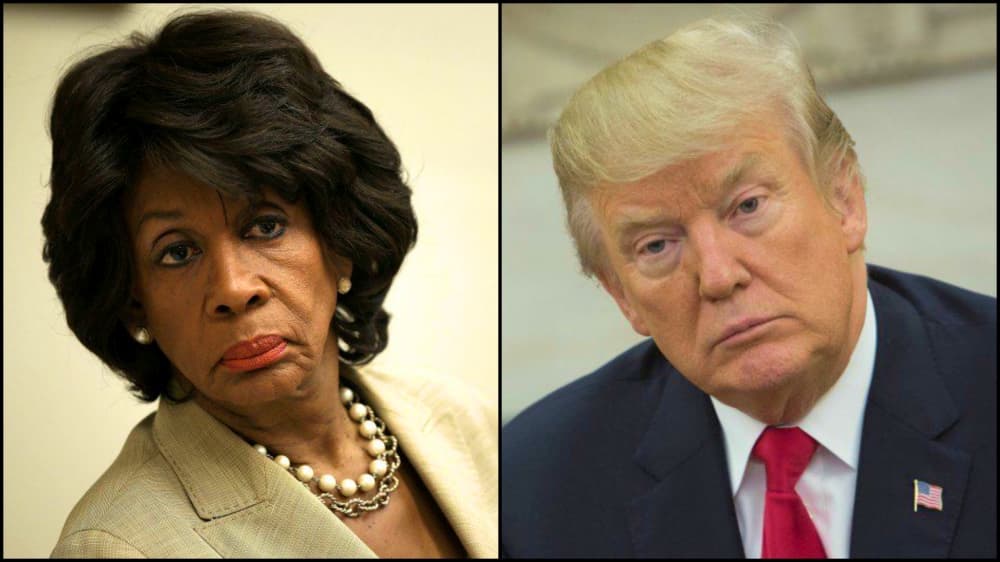 El presidente Trump tilda a una congresista de California de ser “una persona con muy bajo IQ”