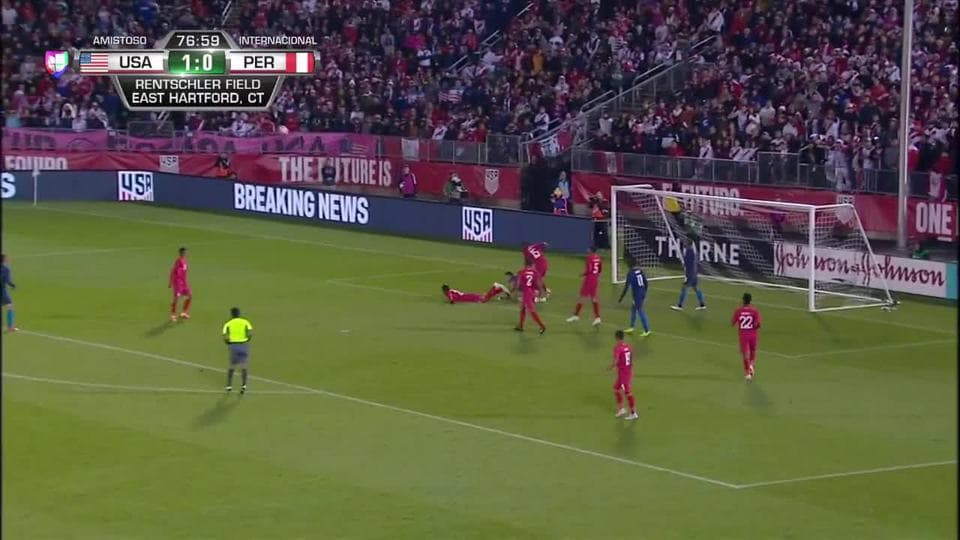 Tiro de esquina para USA