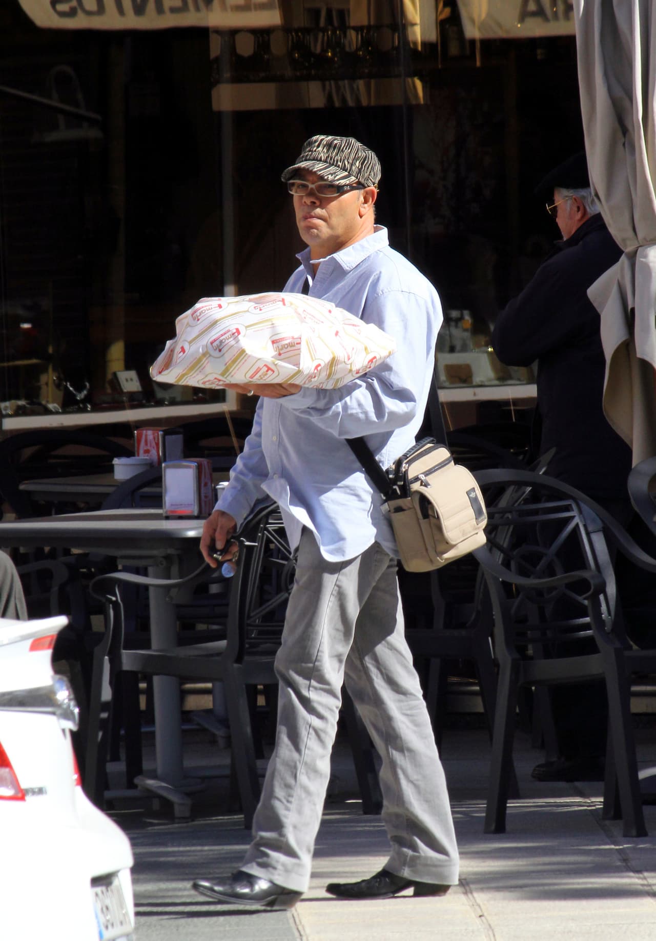 Eduardo Cruz y Carmen Moreno mientras le padre de Penélope pasaba una vacaciones en el lugar que más tarde se convirtió en su hogar.
