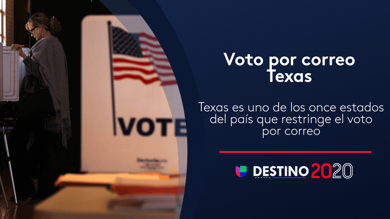 Texas es uno de los pocos estados que restringe el voto por correo: ¿cumples los requisitos?