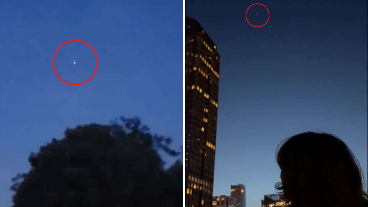 La Estación Espacial Internacional atravesó el cielo de Dallas-Fort Worth