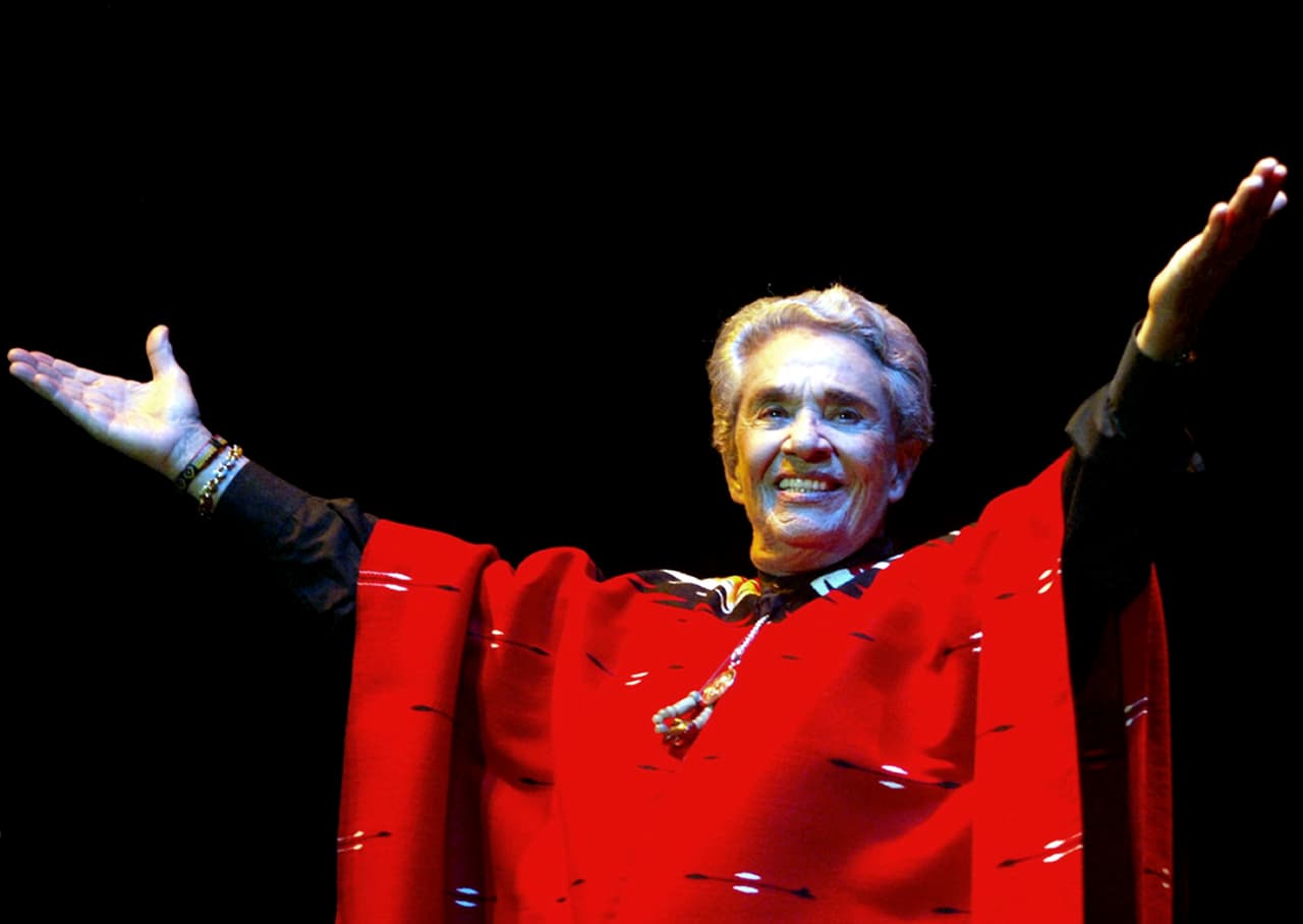 Chavela Vargas, 'La Chamana', fue una cantante de música regional mexicana, aunque ella es nacida en Costa Rica, pero dicho por ella "Los mexicanos nacemos donde nos da la gana".