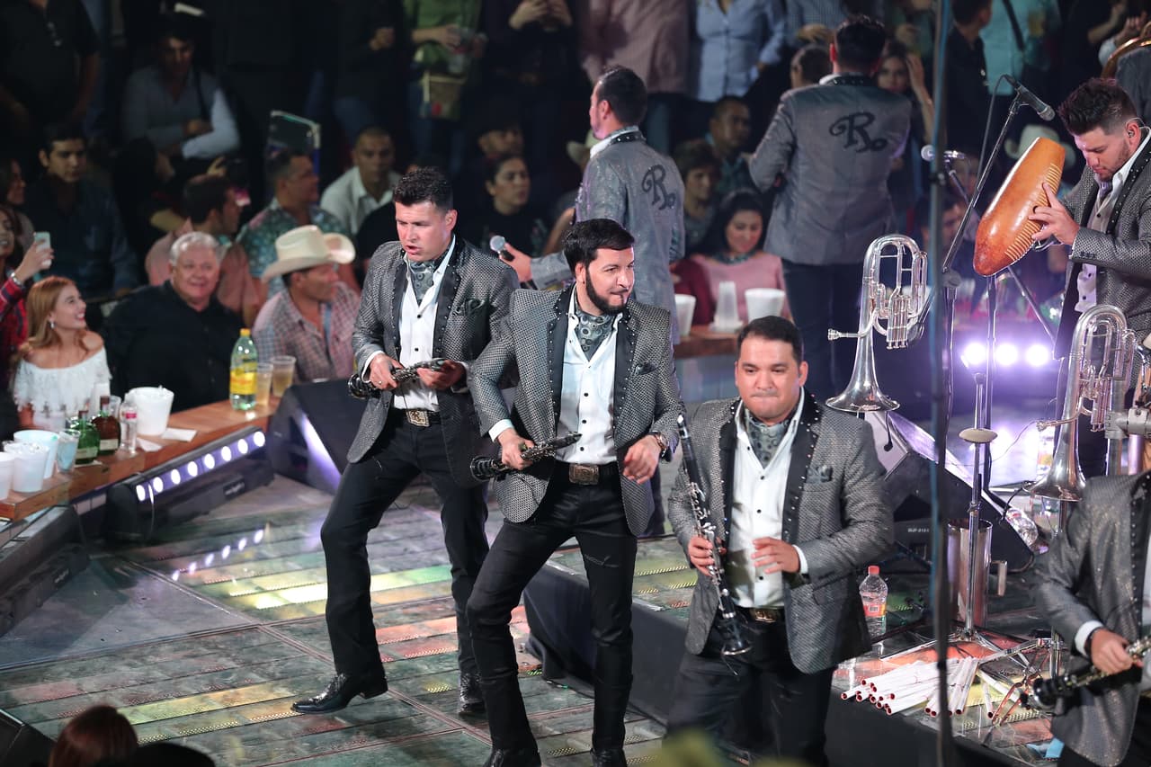 Joel David Lizárraga, Jorge Alberto López y Carlos Alberto Montoya, los clarinetistas de la banda.