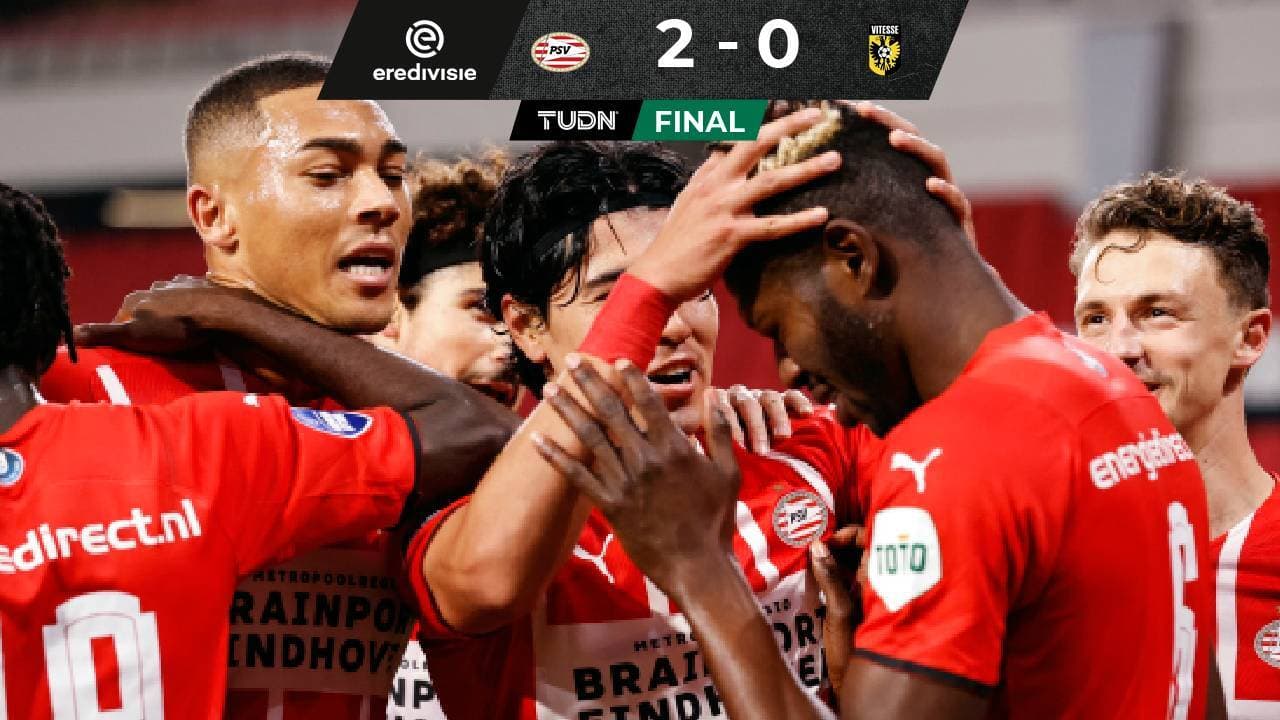 Con 'Guti' como titular, PSV vence al Vitesse y toma la cima