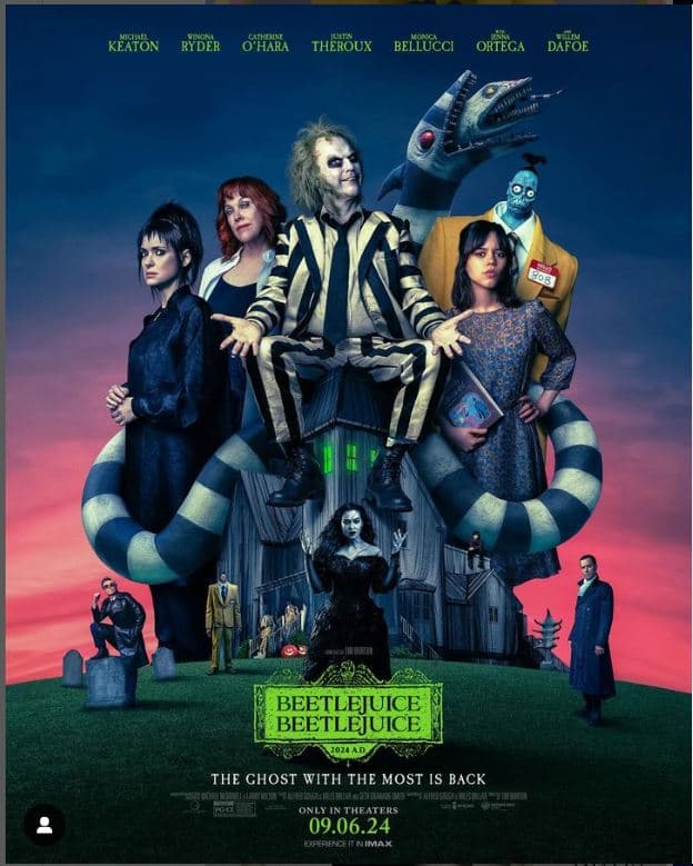 Poster 'Beetlejuice 2'