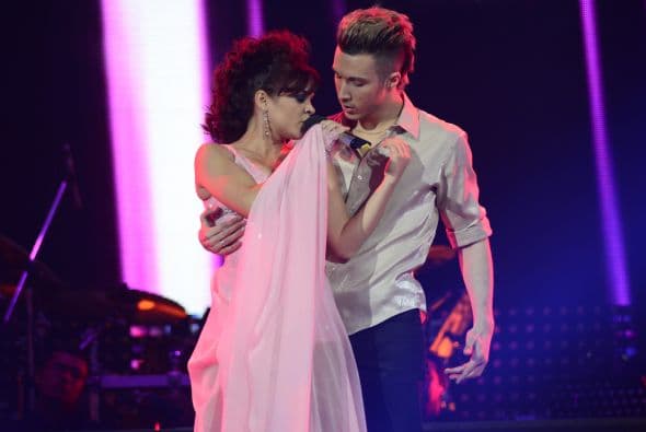 No obstante, en ambos números Ana Cristina se lució.