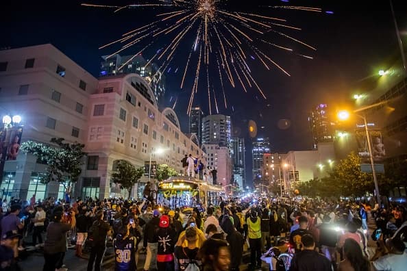 Para la ciudad de Los Ángeles, el triunfo de Los Rams completa un trío de campeones.