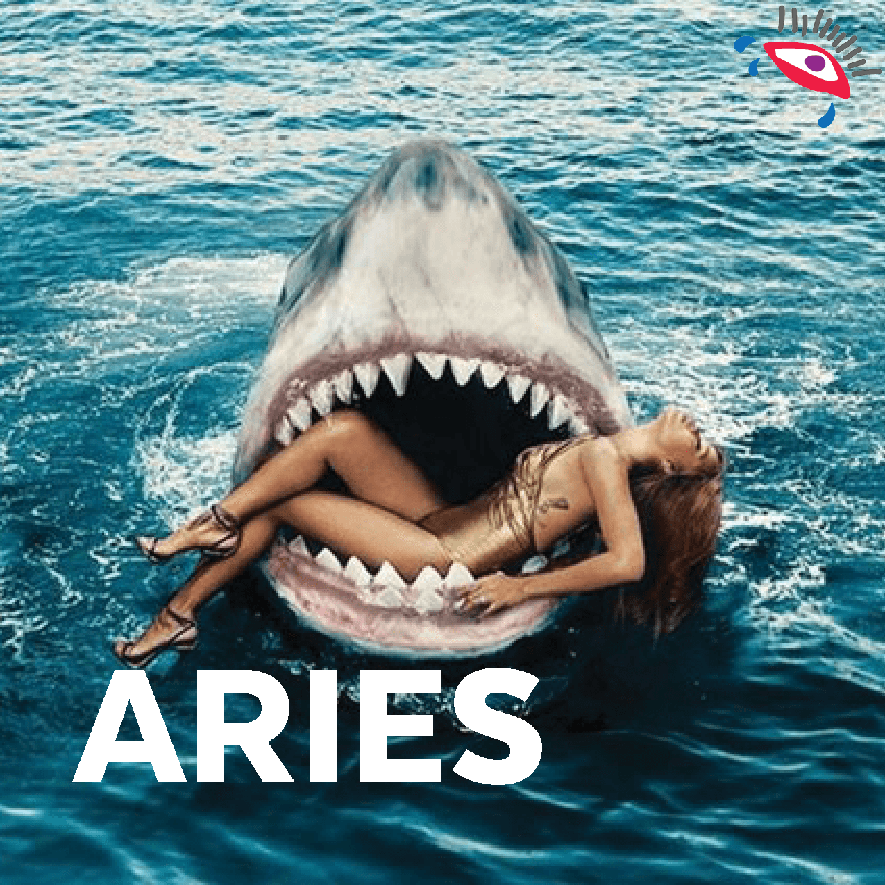 Ataque de tiburón. Evita la aguas profundas del mar, porque eres el favorito de los tiburones.