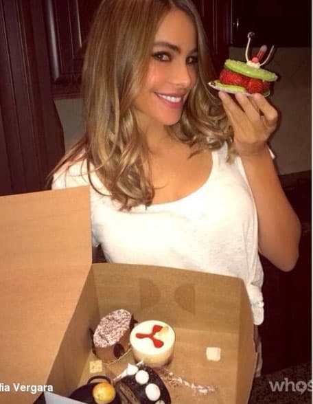 Todas las veces que Sofía Vergara sale comiendo en su Instagram