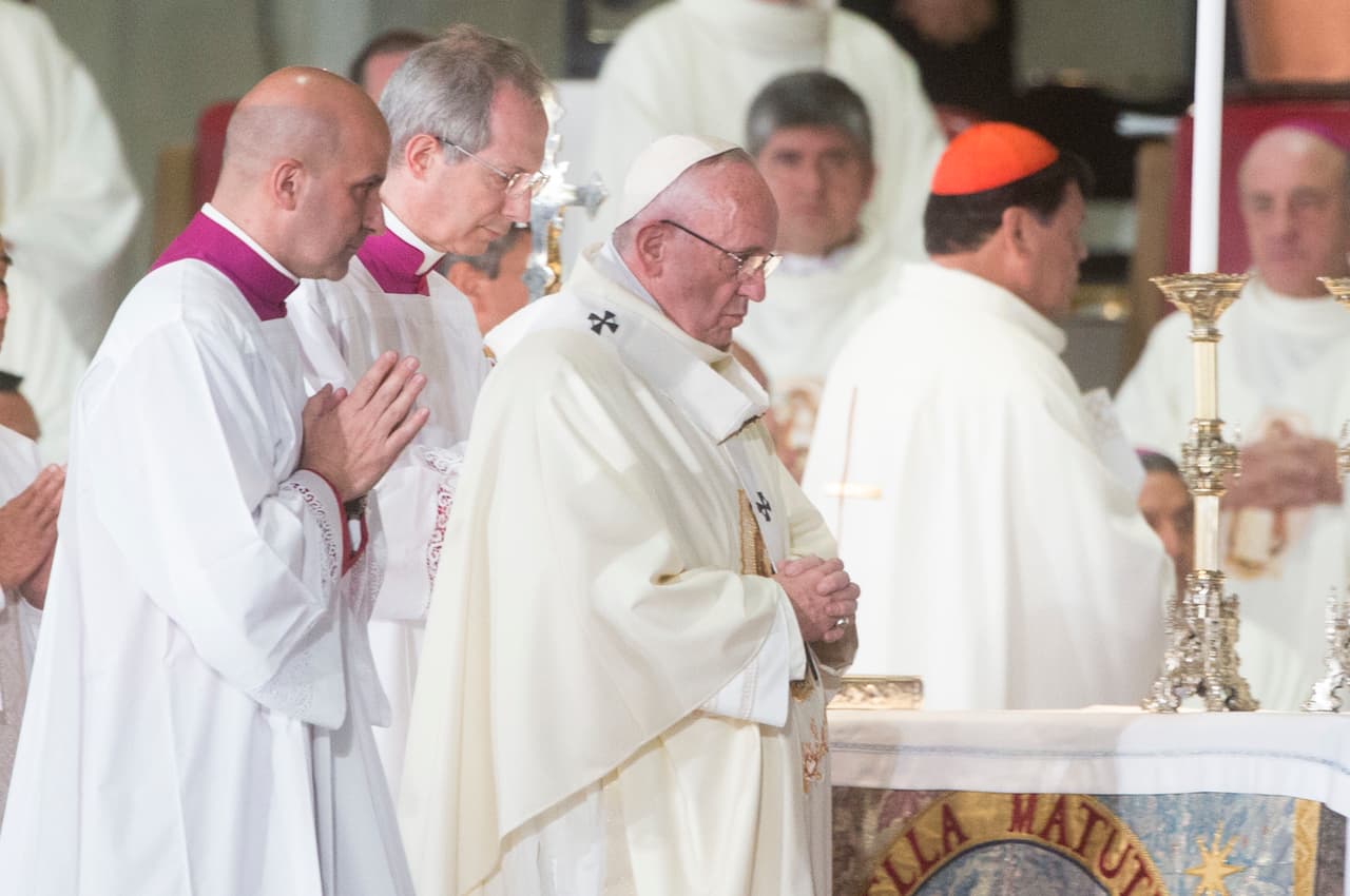 El Papa recordó a las víctimas de la violencia y a los excluídos en Basílica de Guadalupe