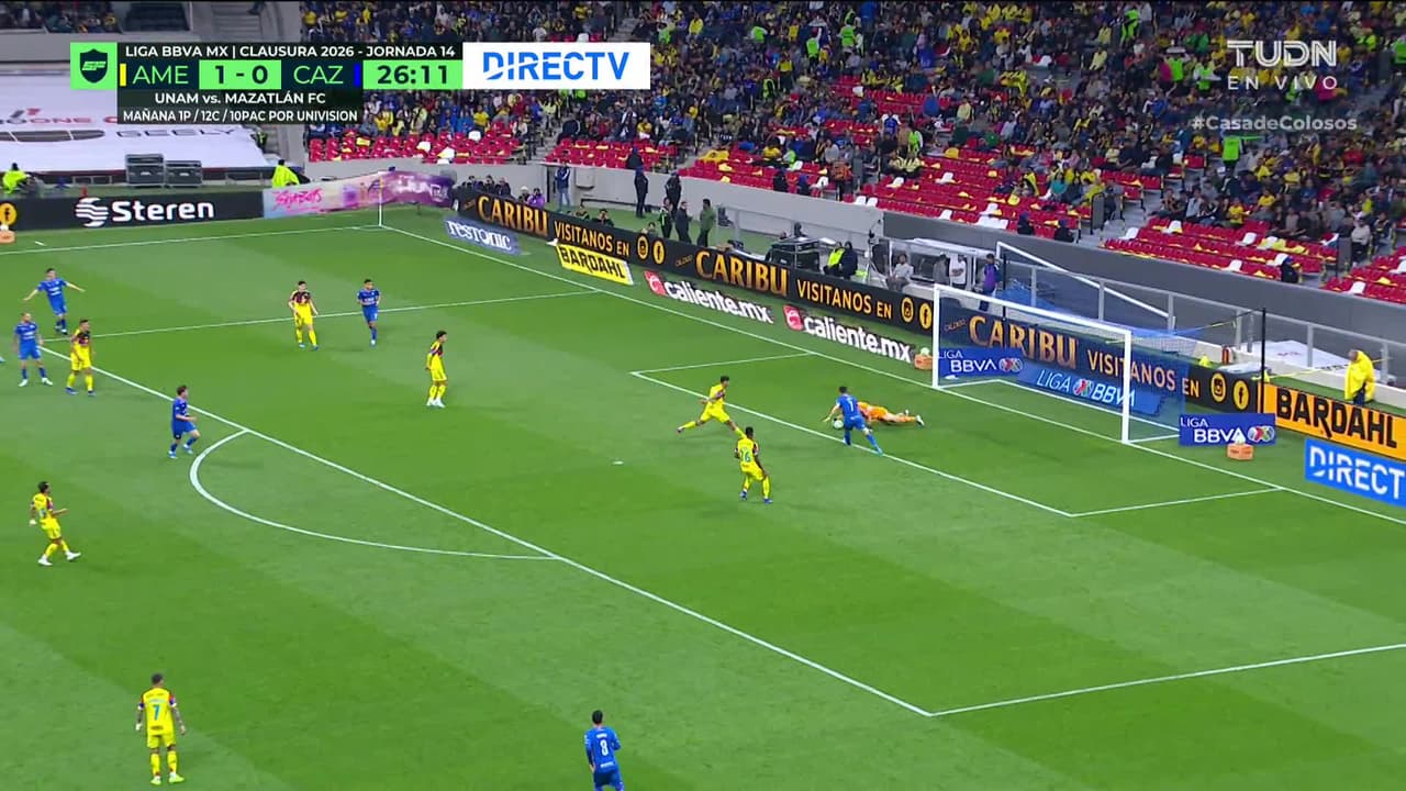 ¡TIRO ATAJADO! disparo por Carlos Rotondi.