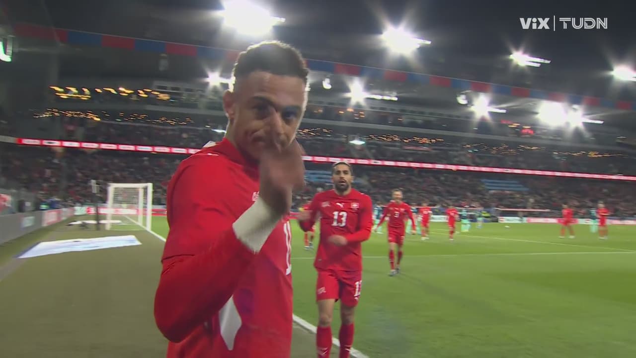 ¡Golazo de Suiza! Dan Ndoye saca un rayo que se queda en las redes alemanas
