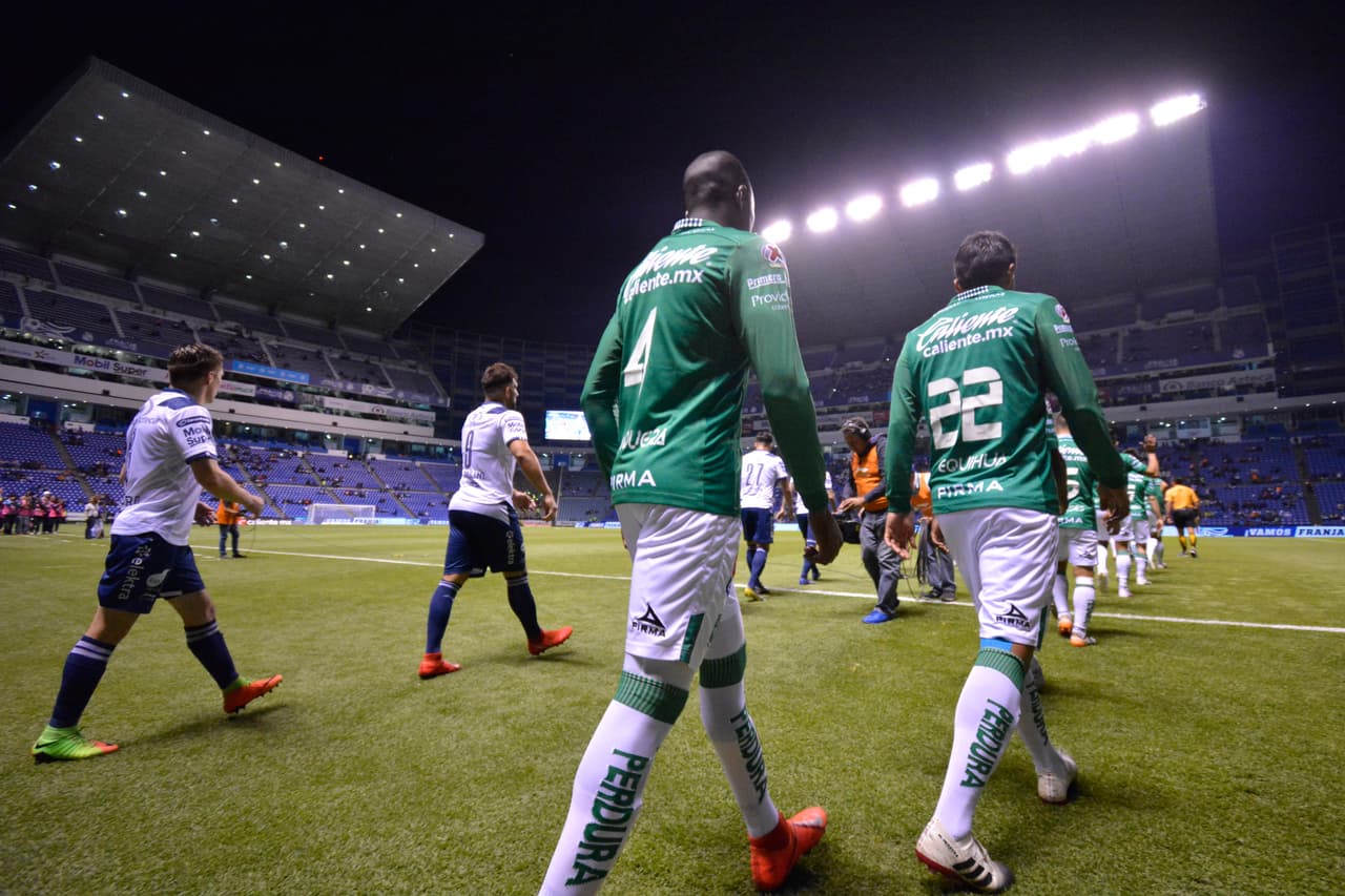El Club Puebla y los Esmeraldas del León dieron inicio a la jornada 14 del
<a href="https://www.univision.com/deportes/futbol/liga-mx/*">Clausura 2019</a> en el Estadio Cuauhtémoc.