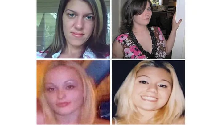 Amber Lynn Costello, Maureen Brainard-Barnes, Megan Waterman y Melissa Barthelemy.