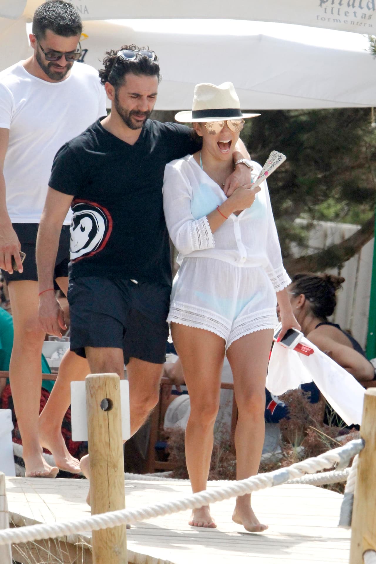 Eva y Pepe visitaron la isla de Formentera.