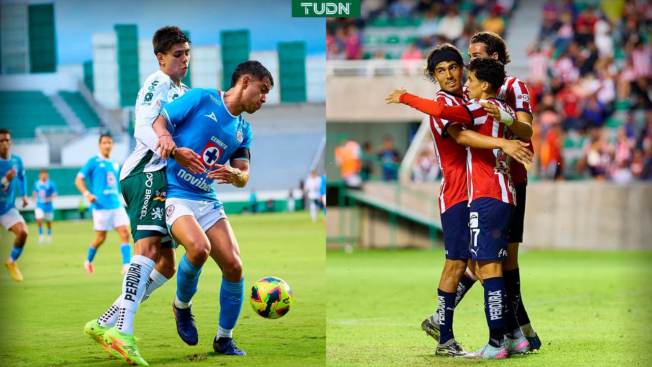 Chivas y León derrotan a Atlante y Cruz Azul y disputarán el trofeo de campeón