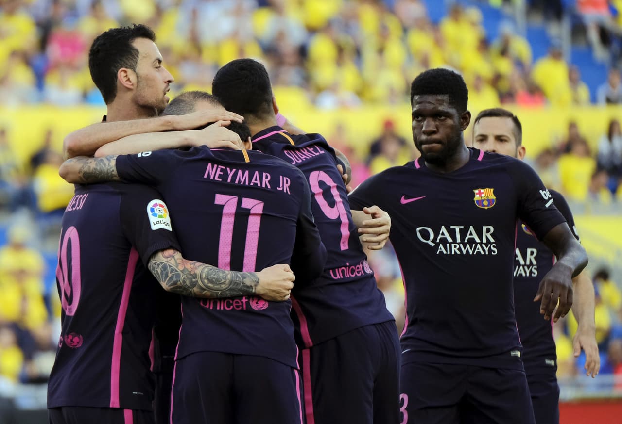 Ya en la segunda mitad, aunque Las Palmas descontó, los de Luis Enrique mantuvieron su ritmo y Neymar encontró dos goles más para firmar triplete en esta buena tarde de fútbol en las Islas Canarias.