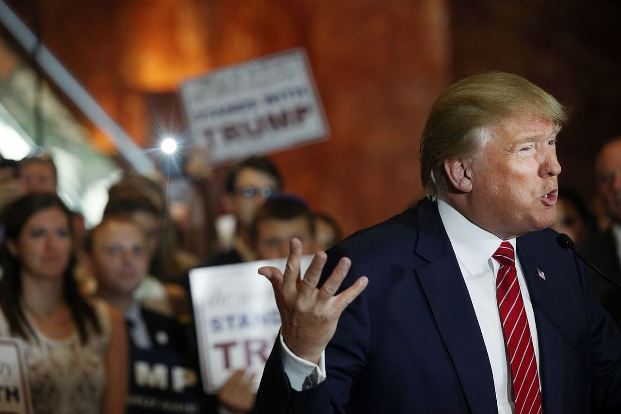 Pero los dicho por el empresario para ganar adeptos y alcanzar la presindencia de su país también caló en otra de los actores de telenovela del momento.