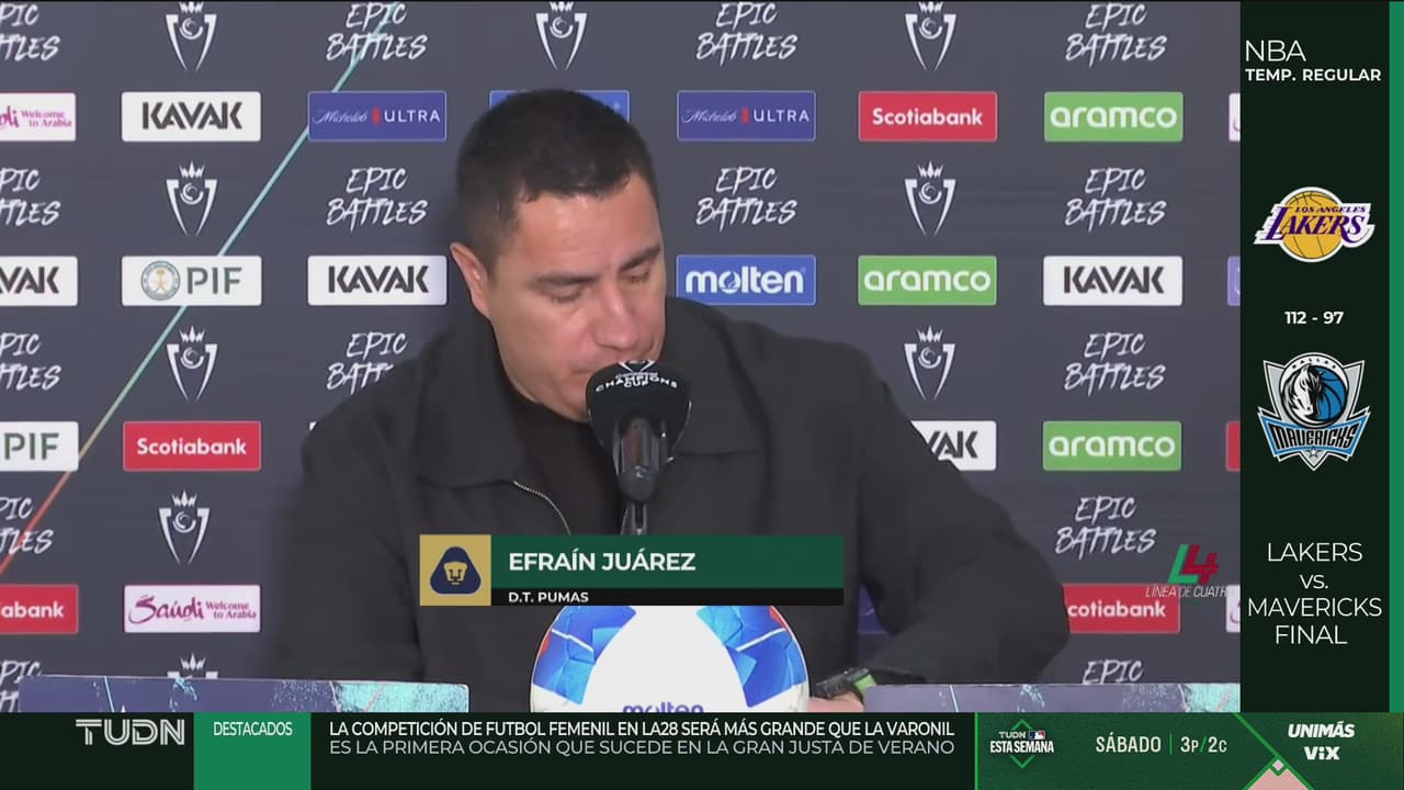 Efraín Juárez tras eliminación de Pumas en Concacaf: "Duele un chin... la manera" 