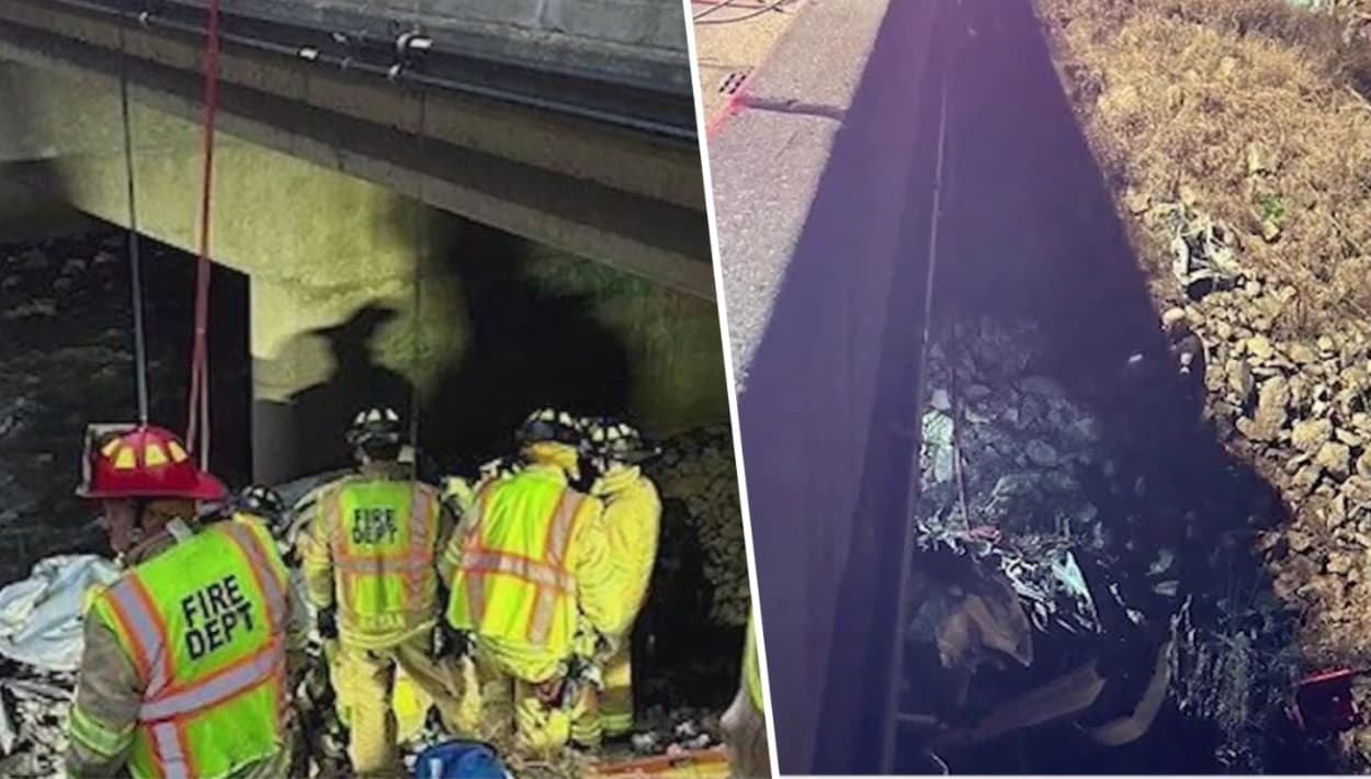 Dos pescadores hispanos lo encontraron y llamaron a los equipos de rescate