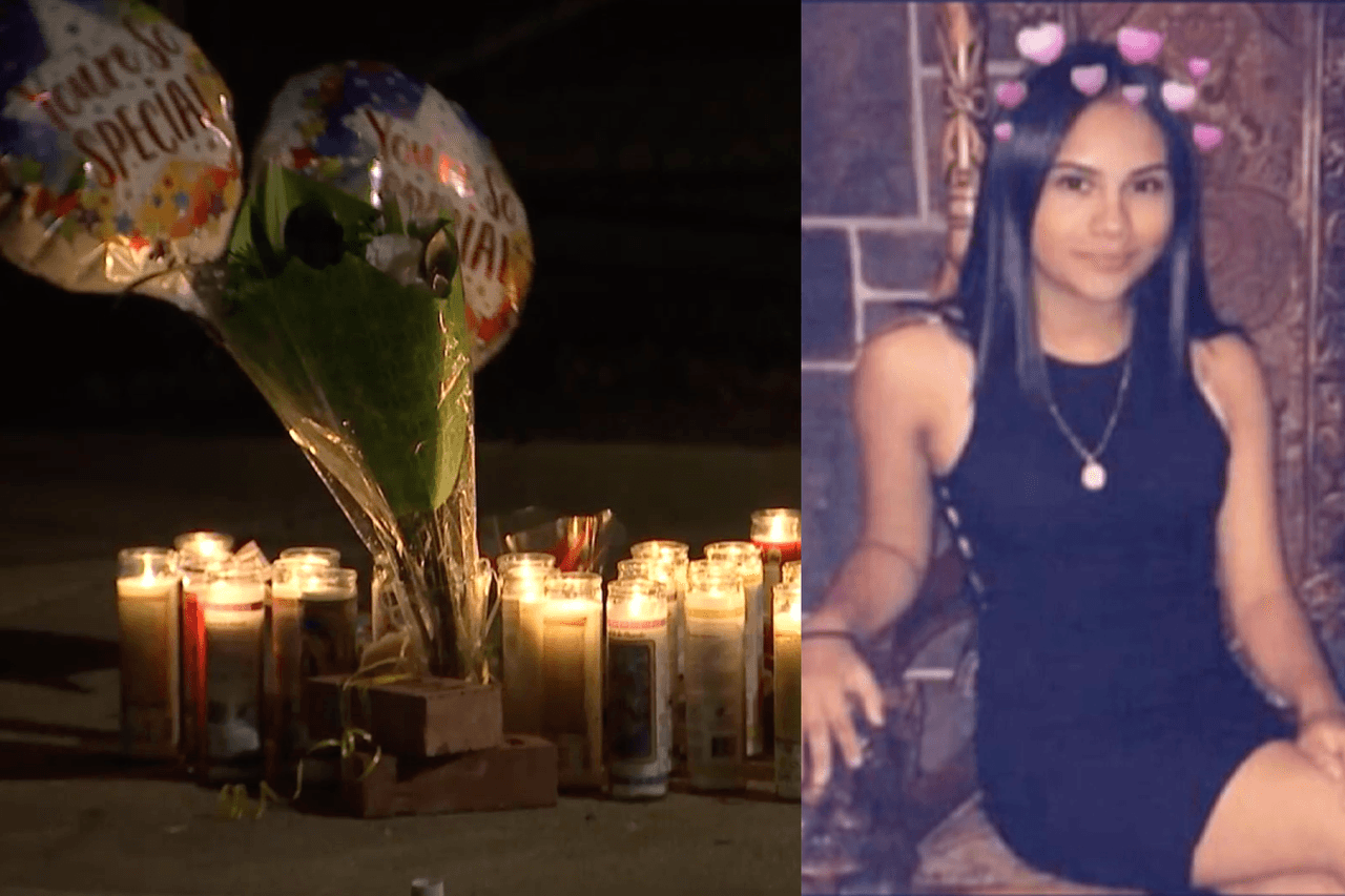 Familiares y amigos le dieron el último adiós a Angie Monroy, en la iglesia san Francisco de Asis.